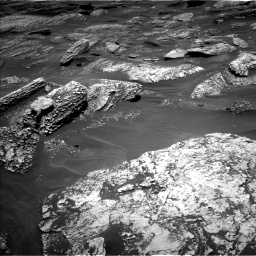 Nasa's Mars rover Curiosity acquired this image using its Left Navigation Camera on Sol 1707, at drive 1816, site number 63