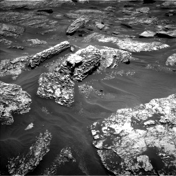 Nasa's Mars rover Curiosity acquired this image using its Left Navigation Camera on Sol 1707, at drive 1822, site number 63