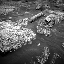 Nasa's Mars rover Curiosity acquired this image using its Left Navigation Camera on Sol 1707, at drive 1828, site number 63