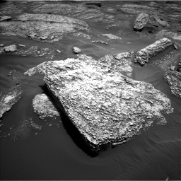 Nasa's Mars rover Curiosity acquired this image using its Left Navigation Camera on Sol 1707, at drive 1834, site number 63