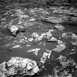 Nasa's Mars rover Curiosity acquired this image using its Right Navigation Camera on Sol 1707, at drive 1666, site number 63