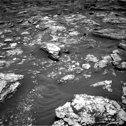 Nasa's Mars rover Curiosity acquired this image using its Right Navigation Camera on Sol 1707, at drive 1672, site number 63
