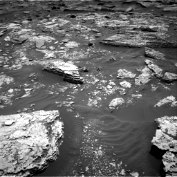 Nasa's Mars rover Curiosity acquired this image using its Right Navigation Camera on Sol 1707, at drive 1690, site number 63