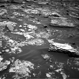 Nasa's Mars rover Curiosity acquired this image using its Right Navigation Camera on Sol 1707, at drive 1732, site number 63