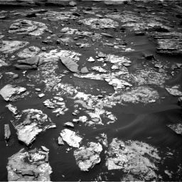 Nasa's Mars rover Curiosity acquired this image using its Right Navigation Camera on Sol 1707, at drive 1738, site number 63