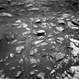Nasa's Mars rover Curiosity acquired this image using its Right Navigation Camera on Sol 1707, at drive 1768, site number 63