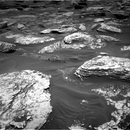Nasa's Mars rover Curiosity acquired this image using its Right Navigation Camera on Sol 1707, at drive 1804, site number 63