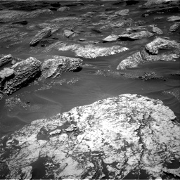 Nasa's Mars rover Curiosity acquired this image using its Right Navigation Camera on Sol 1707, at drive 1816, site number 63