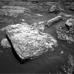 Nasa's Mars rover Curiosity acquired this image using its Right Navigation Camera on Sol 1707, at drive 1834, site number 63