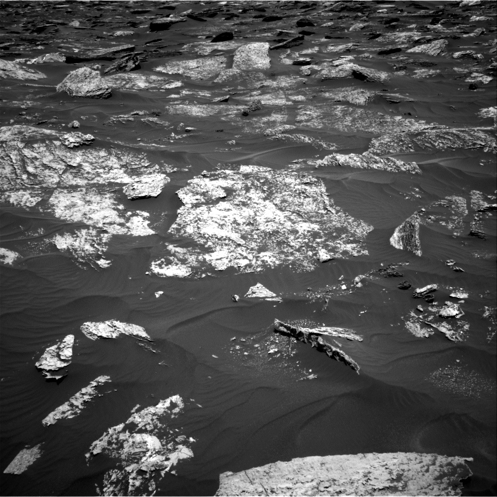 Nasa's Mars rover Curiosity acquired this image using its Right Navigation Camera on Sol 1707, at drive 1840, site number 63