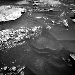 Nasa's Mars rover Curiosity acquired this image using its Left Navigation Camera on Sol 1711, at drive 1906, site number 63