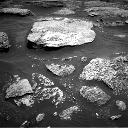 Nasa's Mars rover Curiosity acquired this image using its Left Navigation Camera on Sol 1711, at drive 1942, site number 63