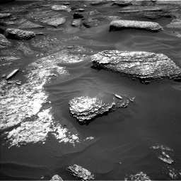 Nasa's Mars rover Curiosity acquired this image using its Left Navigation Camera on Sol 1711, at drive 1966, site number 63