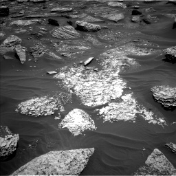 Nasa's Mars rover Curiosity acquired this image using its Left Navigation Camera on Sol 1711, at drive 1984, site number 63