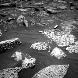 Nasa's Mars rover Curiosity acquired this image using its Left Navigation Camera on Sol 1711, at drive 1996, site number 63