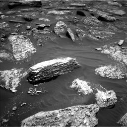 Nasa's Mars rover Curiosity acquired this image using its Left Navigation Camera on Sol 1711, at drive 2002, site number 63