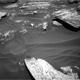 Nasa's Mars rover Curiosity acquired this image using its Right Navigation Camera on Sol 1711, at drive 1900, site number 63