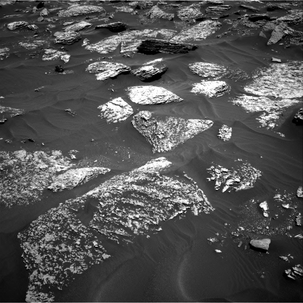 Nasa's Mars rover Curiosity acquired this image using its Right Navigation Camera on Sol 1711, at drive 1942, site number 63