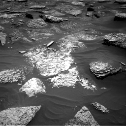 Nasa's Mars rover Curiosity acquired this image using its Right Navigation Camera on Sol 1711, at drive 1984, site number 63