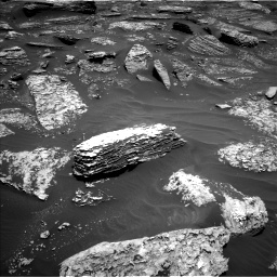 Nasa's Mars rover Curiosity acquired this image using its Left Navigation Camera on Sol 1712, at drive 2008, site number 63