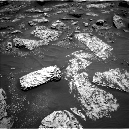 Nasa's Mars rover Curiosity acquired this image using its Left Navigation Camera on Sol 1712, at drive 2020, site number 63