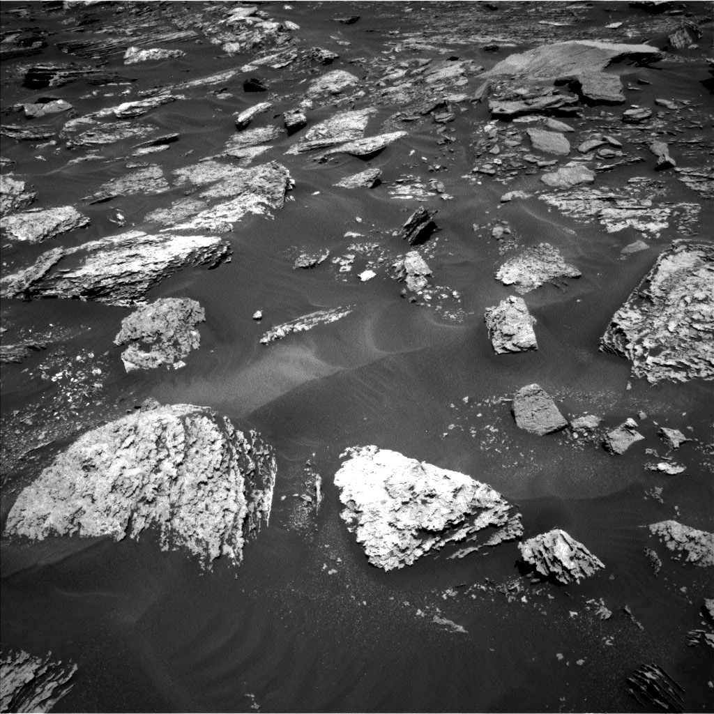 Nasa's Mars rover Curiosity acquired this image using its Left Navigation Camera on Sol 1712, at drive 2026, site number 63