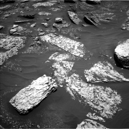 Nasa's Mars rover Curiosity acquired this image using its Left Navigation Camera on Sol 1712, at drive 2050, site number 63