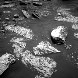 Nasa's Mars rover Curiosity acquired this image using its Left Navigation Camera on Sol 1712, at drive 2056, site number 63