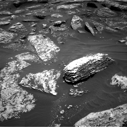 Nasa's Mars rover Curiosity acquired this image using its Right Navigation Camera on Sol 1712, at drive 2014, site number 63