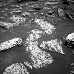 Nasa's Mars rover Curiosity acquired this image using its Right Navigation Camera on Sol 1712, at drive 2020, site number 63