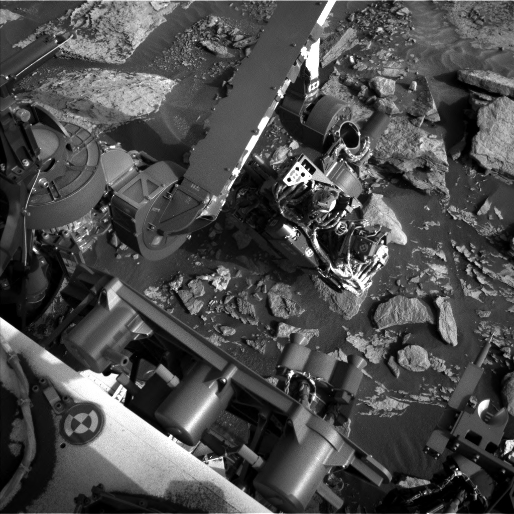 Nasa's Mars rover Curiosity acquired this image using its Left Navigation Camera on Sol 1714, at drive 2086, site number 63
