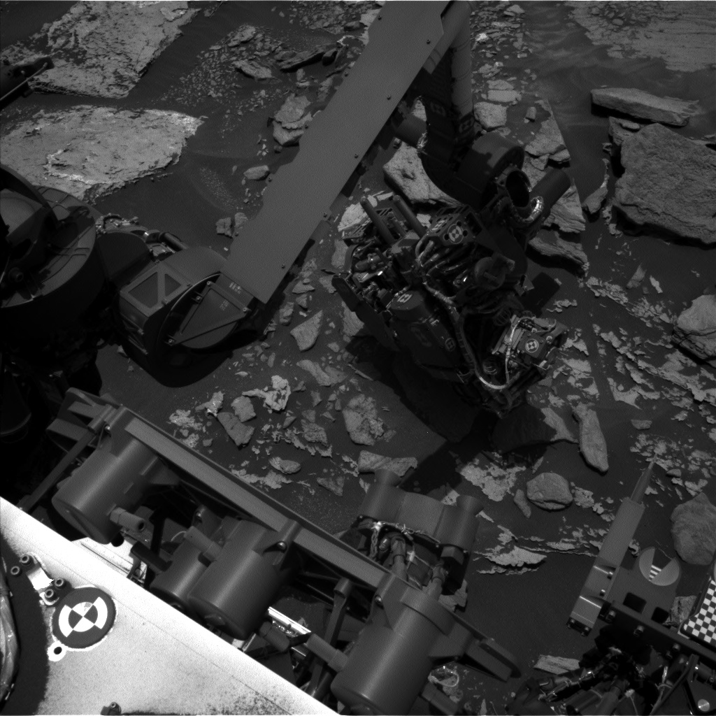 Nasa's Mars rover Curiosity acquired this image using its Left Navigation Camera on Sol 1715, at drive 2086, site number 63