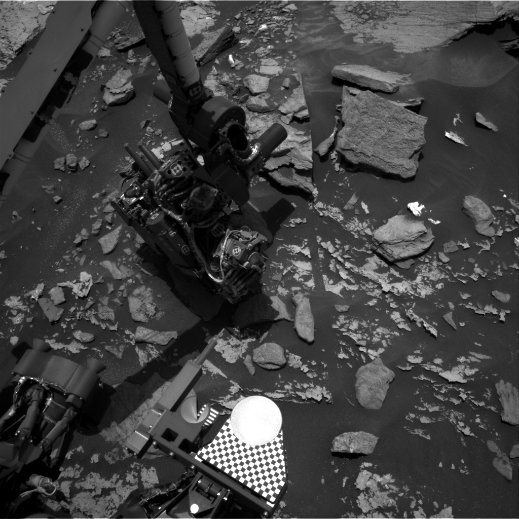 Nasa's Mars rover Curiosity acquired this image using its Right Navigation Camera on Sol 1715, at drive 2086, site number 63