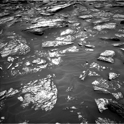 Nasa's Mars rover Curiosity acquired this image using its Left Navigation Camera on Sol 1717, at drive 2086, site number 63