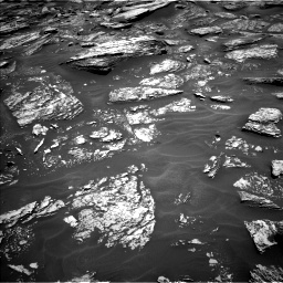 Nasa's Mars rover Curiosity acquired this image using its Left Navigation Camera on Sol 1717, at drive 2092, site number 63