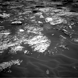 Nasa's Mars rover Curiosity acquired this image using its Left Navigation Camera on Sol 1717, at drive 2146, site number 63