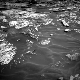 Nasa's Mars rover Curiosity acquired this image using its Left Navigation Camera on Sol 1717, at drive 2152, site number 63