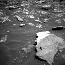 Nasa's Mars rover Curiosity acquired this image using its Left Navigation Camera on Sol 1717, at drive 2164, site number 63