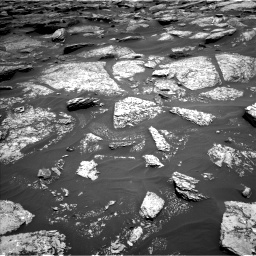 Nasa's Mars rover Curiosity acquired this image using its Left Navigation Camera on Sol 1717, at drive 2218, site number 63