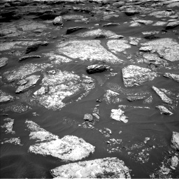 Nasa's Mars rover Curiosity acquired this image using its Left Navigation Camera on Sol 1717, at drive 2224, site number 63