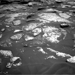 Nasa's Mars rover Curiosity acquired this image using its Left Navigation Camera on Sol 1717, at drive 2236, site number 63