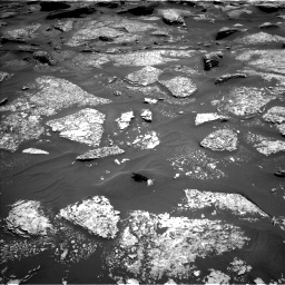 Nasa's Mars rover Curiosity acquired this image using its Left Navigation Camera on Sol 1717, at drive 2248, site number 63