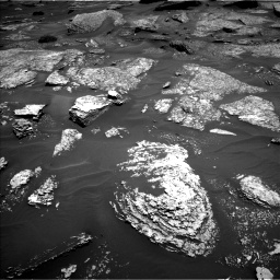 Nasa's Mars rover Curiosity acquired this image using its Left Navigation Camera on Sol 1717, at drive 2266, site number 63