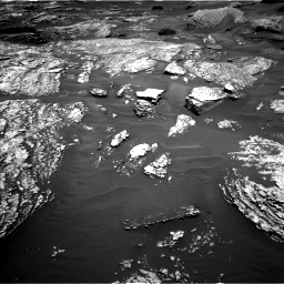 Nasa's Mars rover Curiosity acquired this image using its Left Navigation Camera on Sol 1717, at drive 2272, site number 63