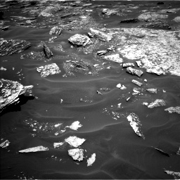 Nasa's Mars rover Curiosity acquired this image using its Left Navigation Camera on Sol 1717, at drive 2314, site number 63