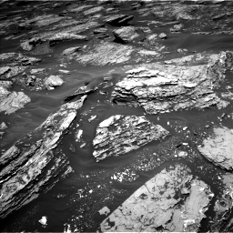 Nasa's Mars rover Curiosity acquired this image using its Left Navigation Camera on Sol 1717, at drive 2338, site number 63