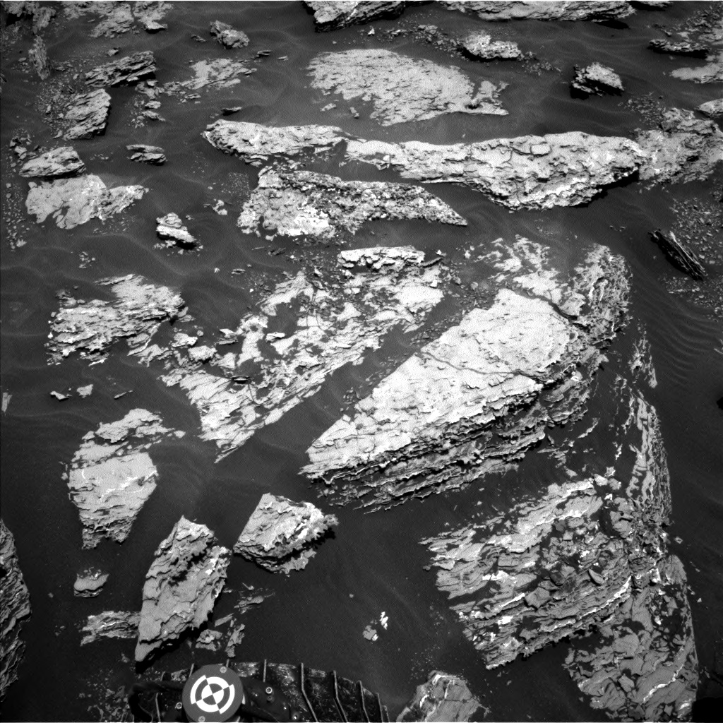Nasa's Mars rover Curiosity acquired this image using its Left Navigation Camera on Sol 1717, at drive 2372, site number 63