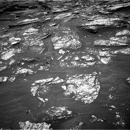 Nasa's Mars rover Curiosity acquired this image using its Right Navigation Camera on Sol 1717, at drive 2098, site number 63