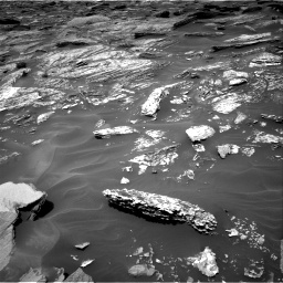 Nasa's Mars rover Curiosity acquired this image using its Right Navigation Camera on Sol 1717, at drive 2110, site number 63