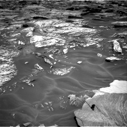 Nasa's Mars rover Curiosity acquired this image using its Right Navigation Camera on Sol 1717, at drive 2134, site number 63